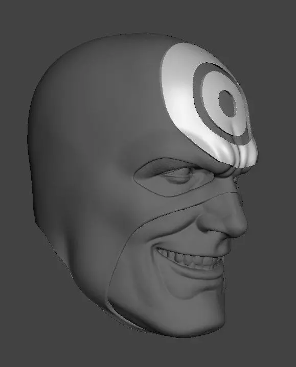 MARVEL BULLEYE FROM DAREDEVIL EXPRESSIONS 3-PACK HEADSCULPT 3D print model_3