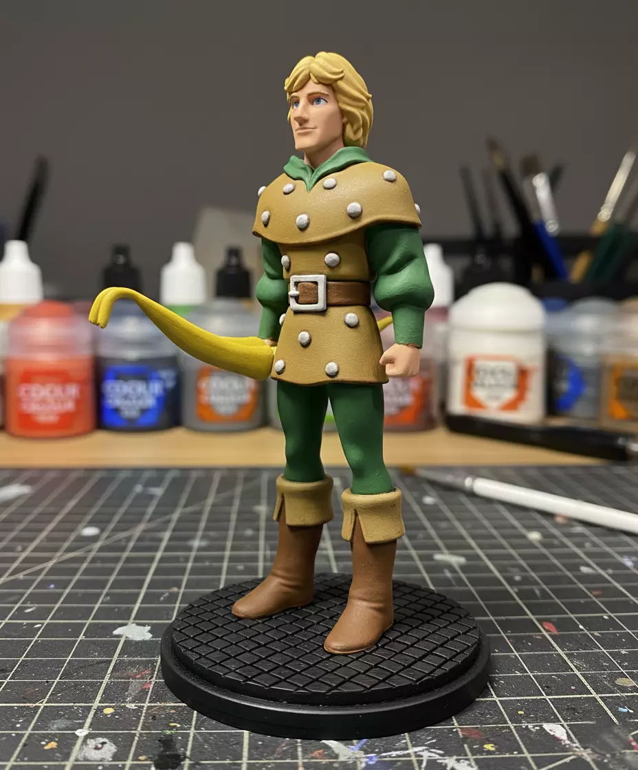Hank the Ranger Hero from Dungeons and Dragons 3D print model