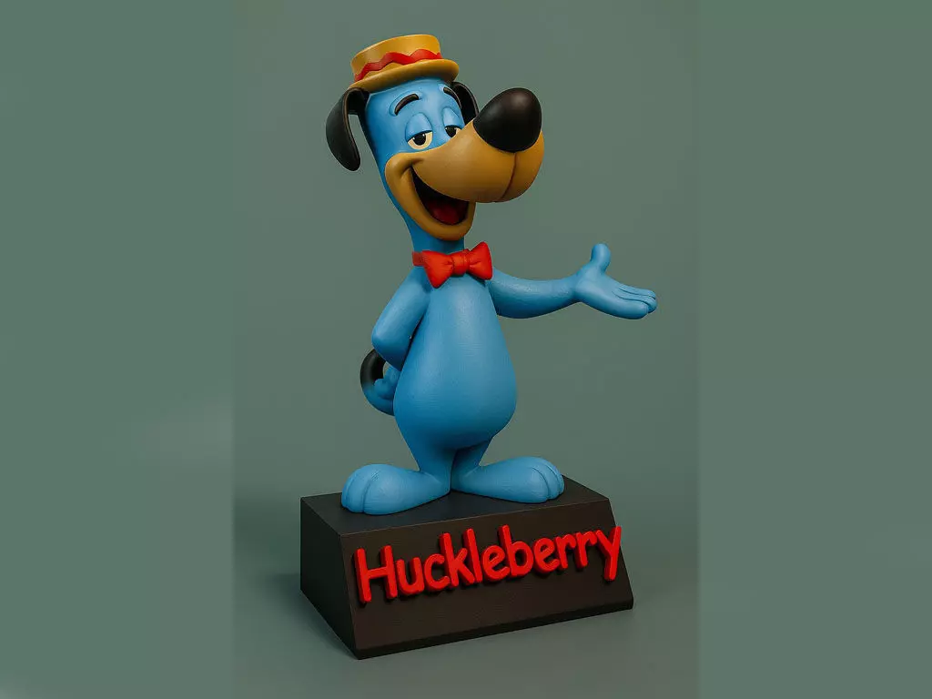 Huckleberry Hound 3D print model