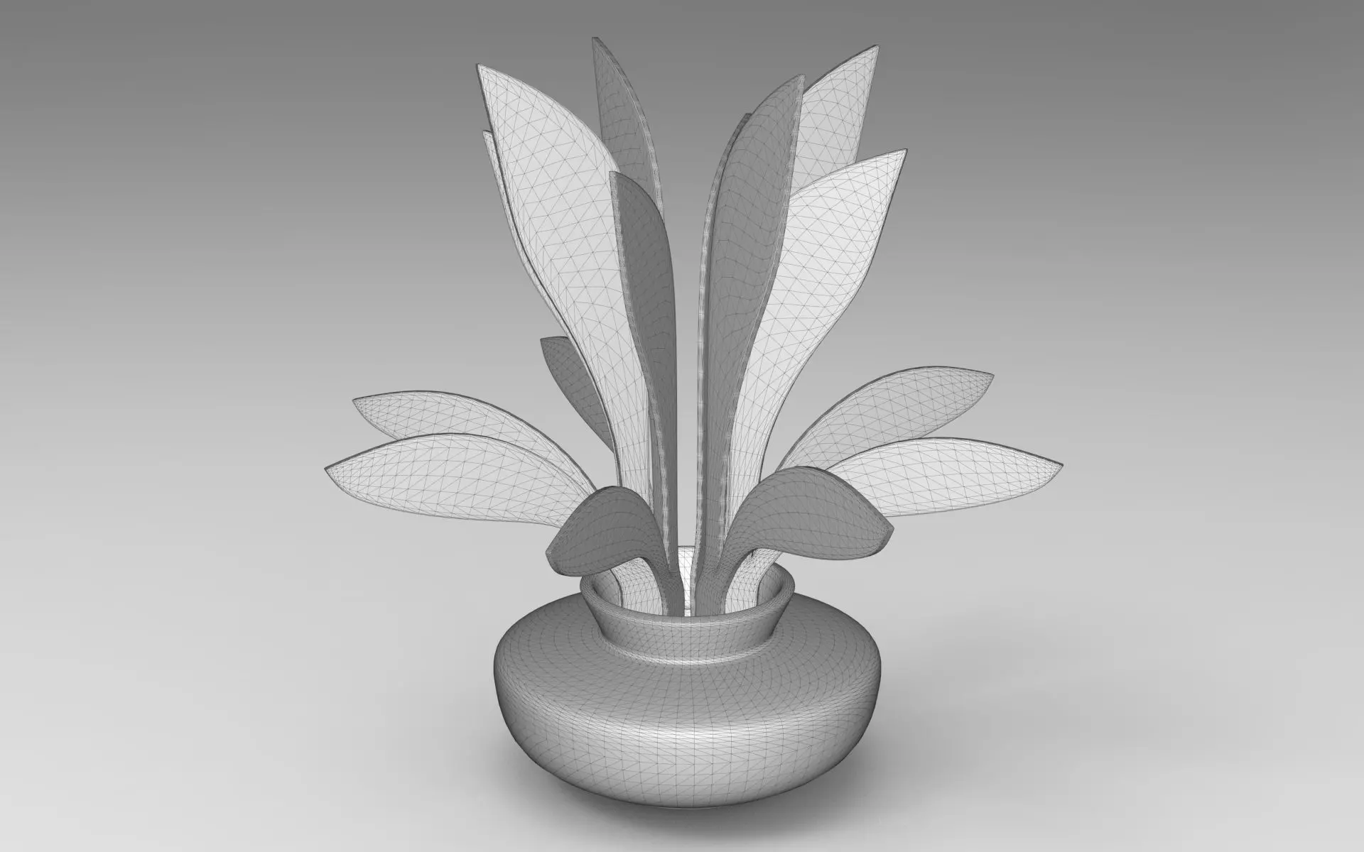 Pugra Vase Low-poly 3D model_5