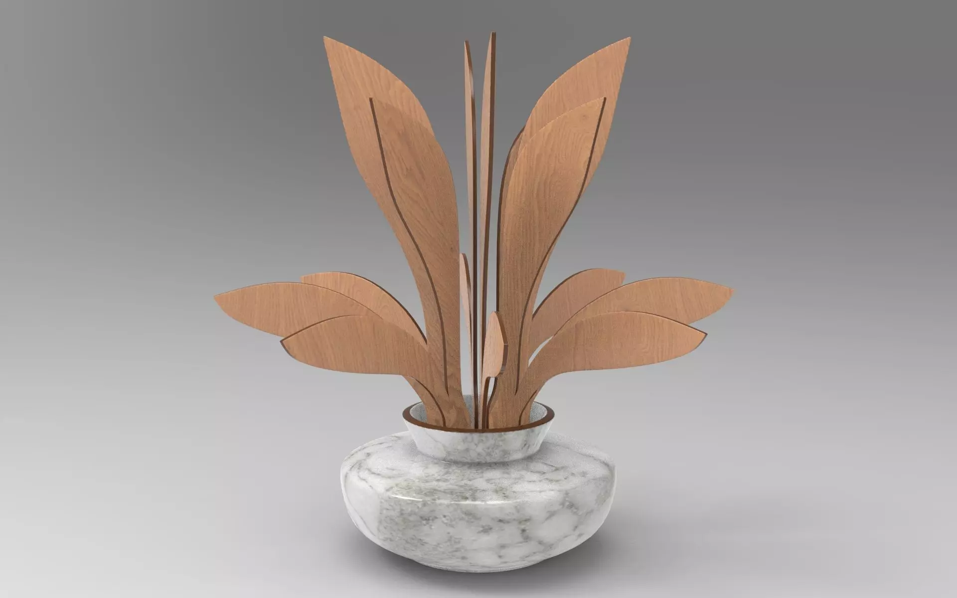 Pugra Vase Low-poly 3D model_0