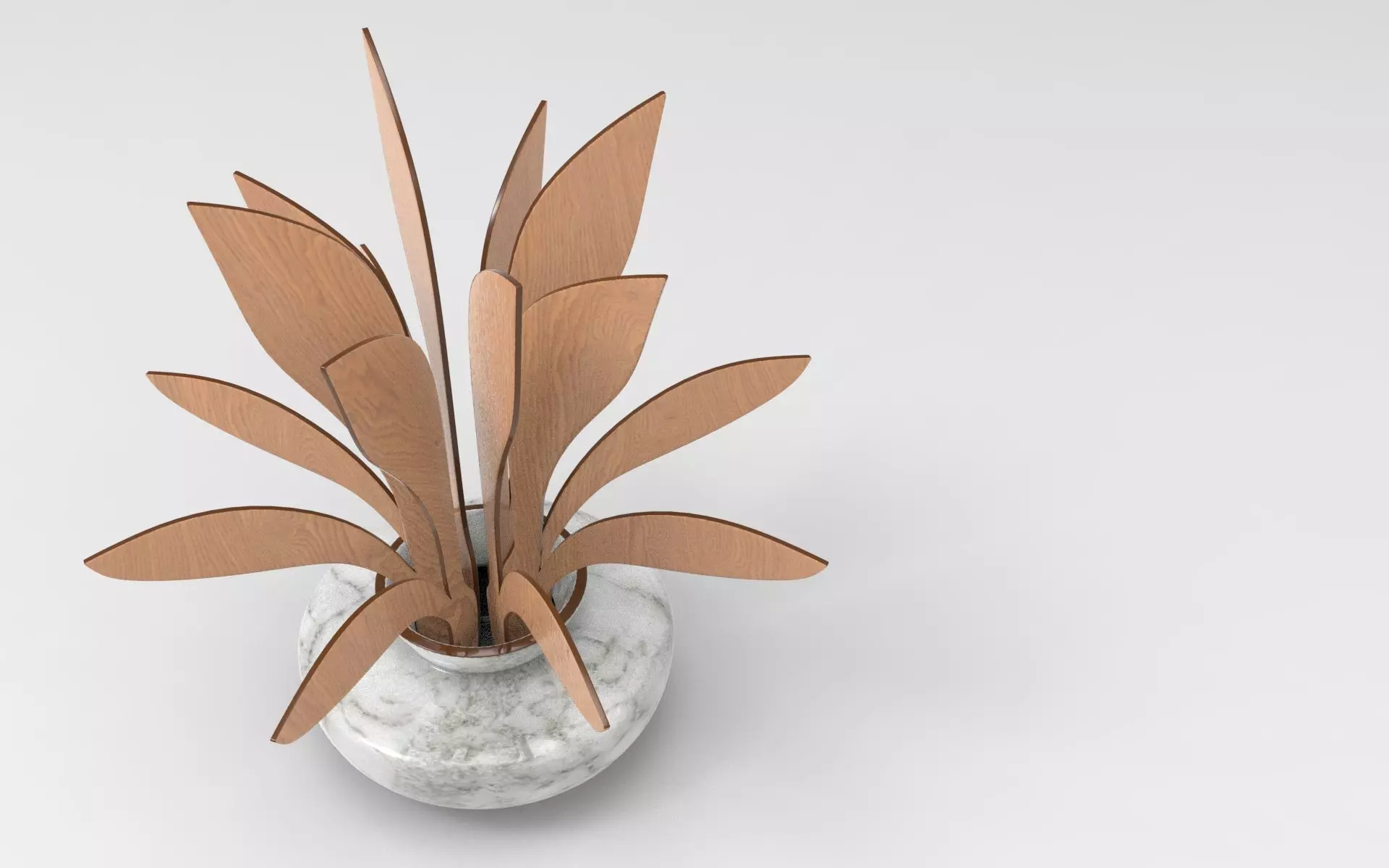 Pugra Vase Low-poly 3D model_1