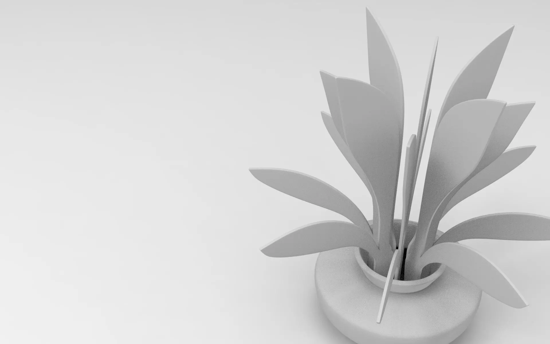 Pugra Vase Low-poly 3D model_8