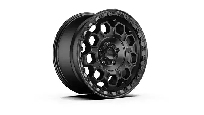 KMC Trek Alloy Wheel 3D Model