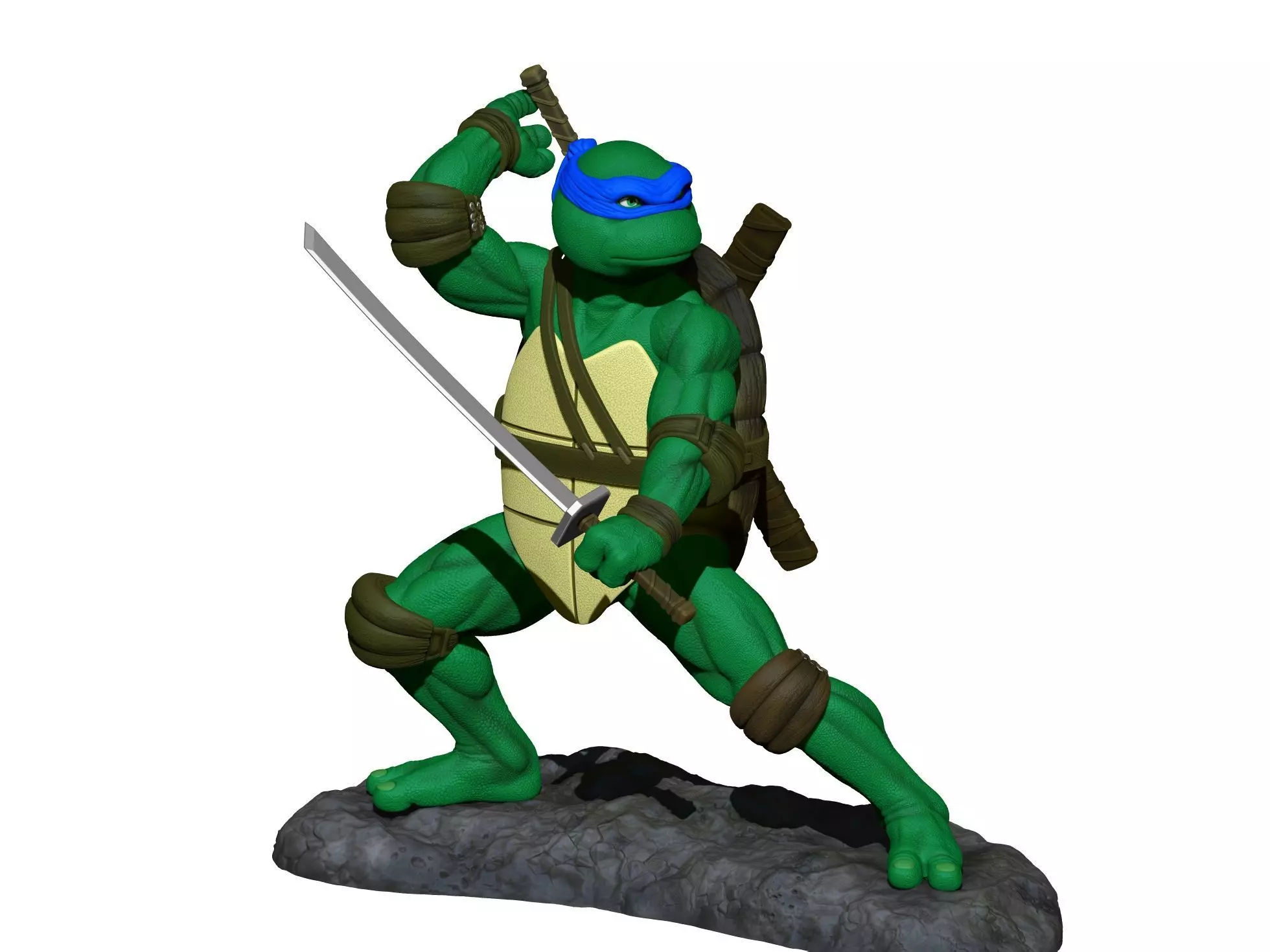 Turtles  Ninja 1990 TMNT STL 3D print model_22