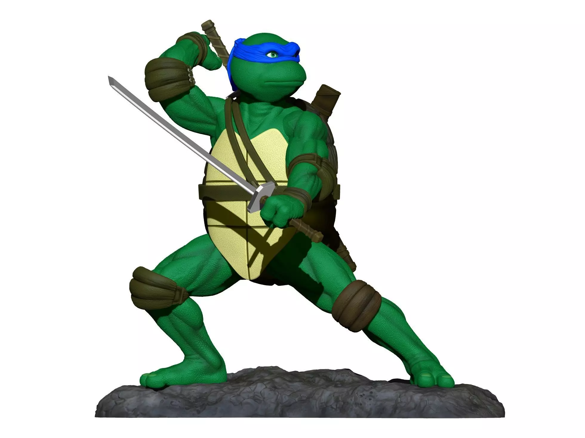 Turtles  Ninja 1990 TMNT STL 3D print model_20