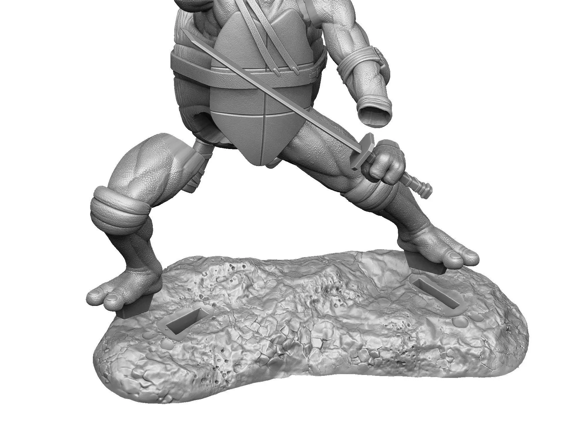 Turtles  Ninja 1990 TMNT STL 3D print model_32