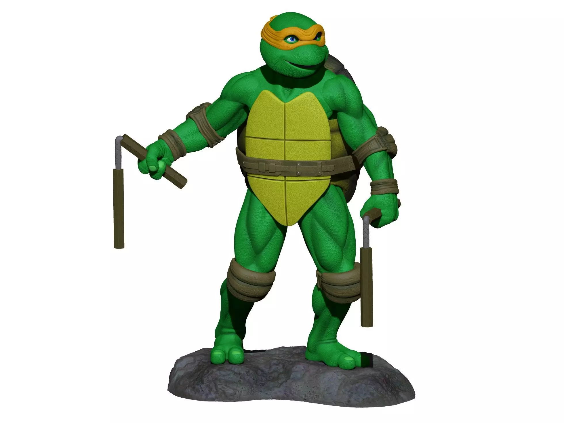 Turtles  Ninja 1990 TMNT STL 3D print model_27
