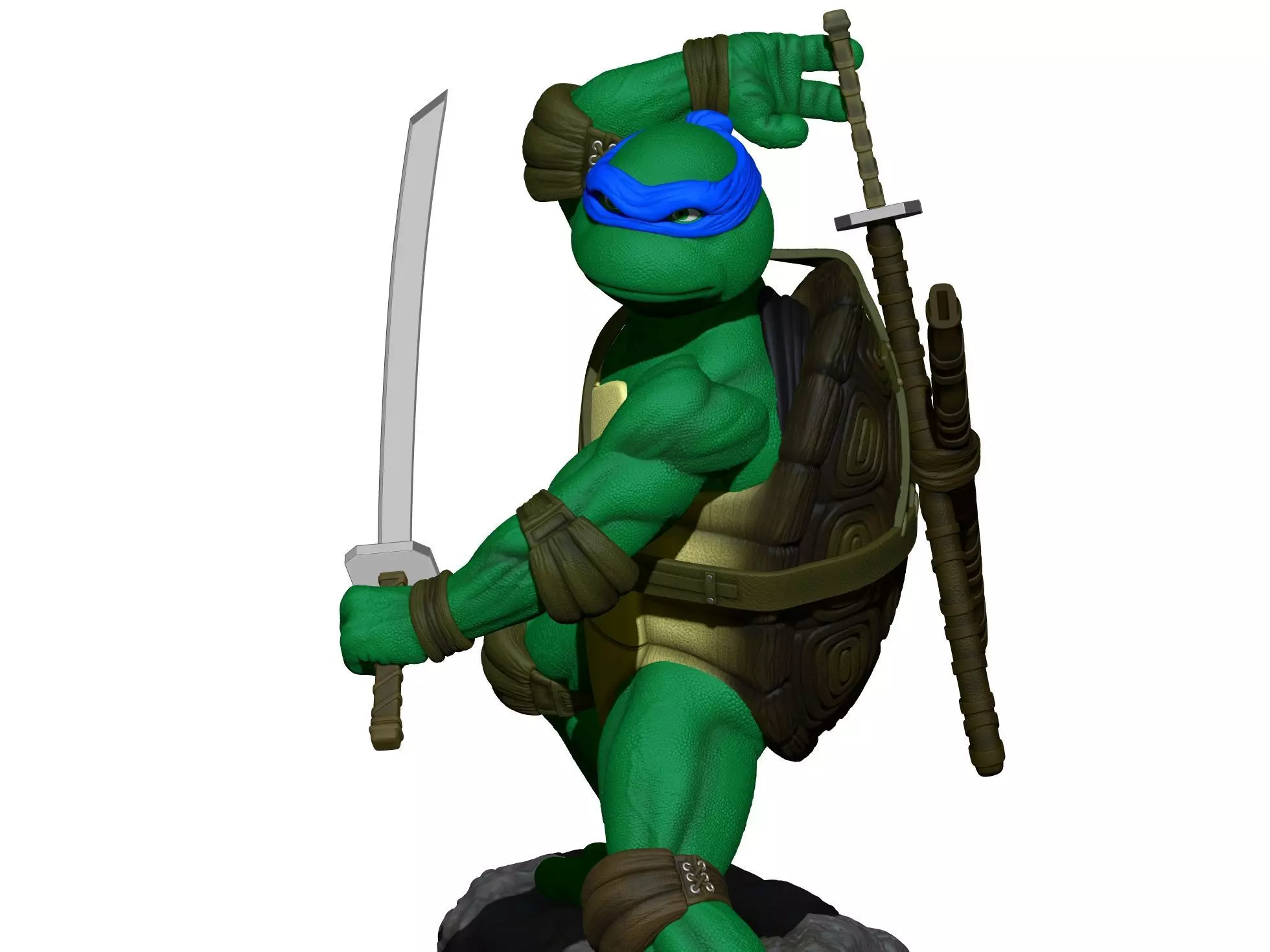 Turtles  Ninja 1990 TMNT STL 3D print model_23