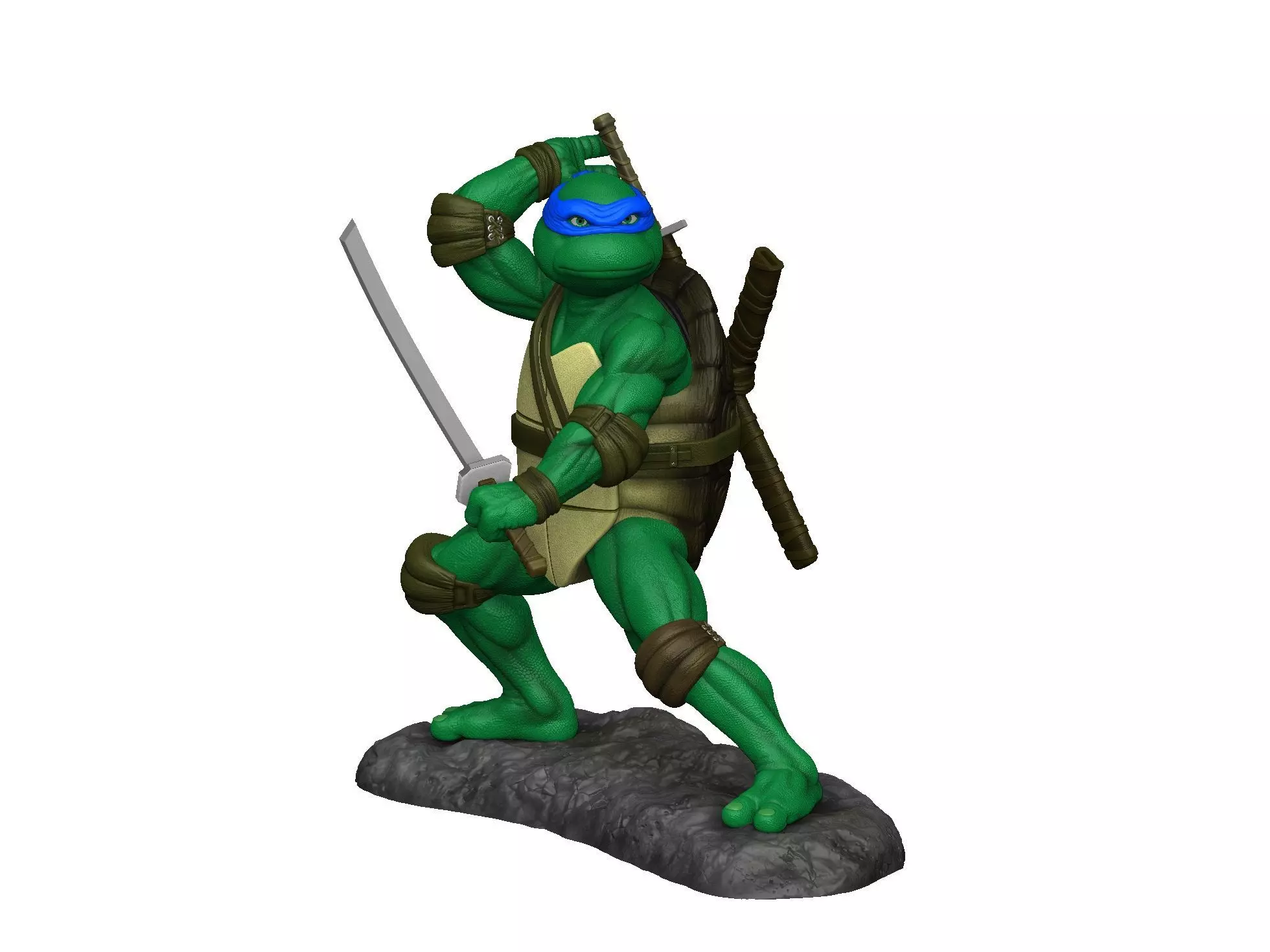 Turtles  Ninja 1990 TMNT STL 3D print model_4