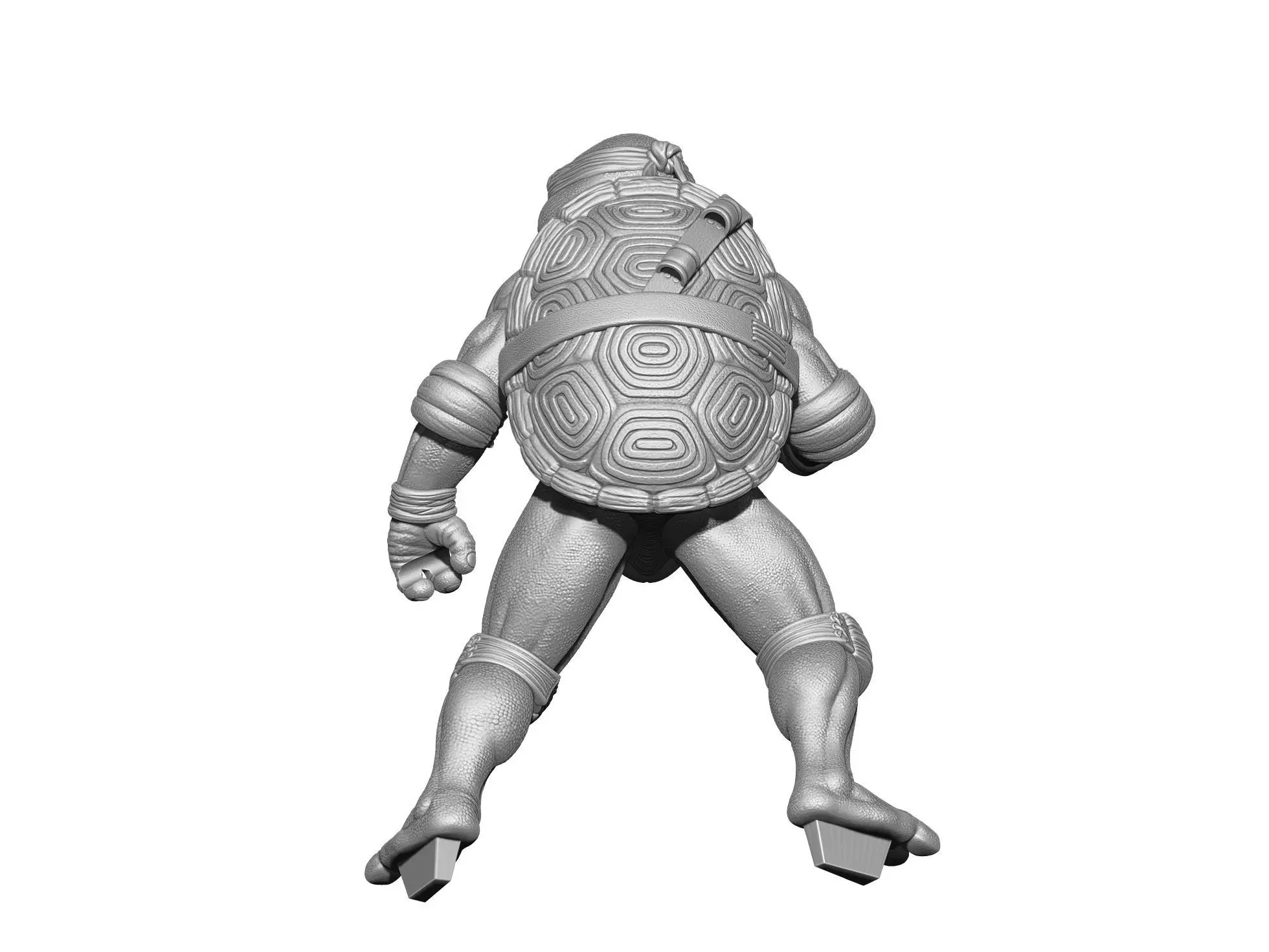 DONATELLO TMNT 1990 STL 3D print model_12