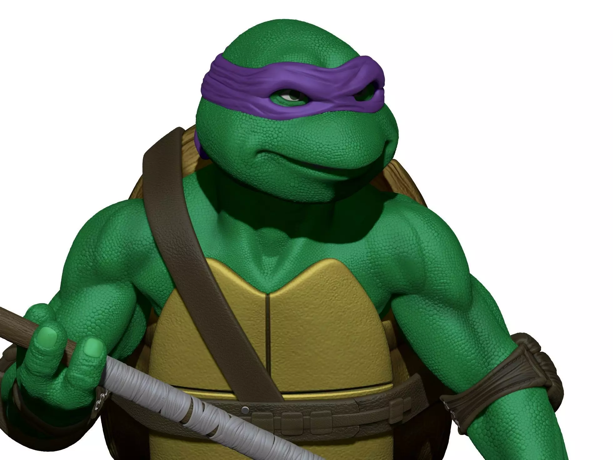 DONATELLO TMNT 1990 STL 3D print model_20