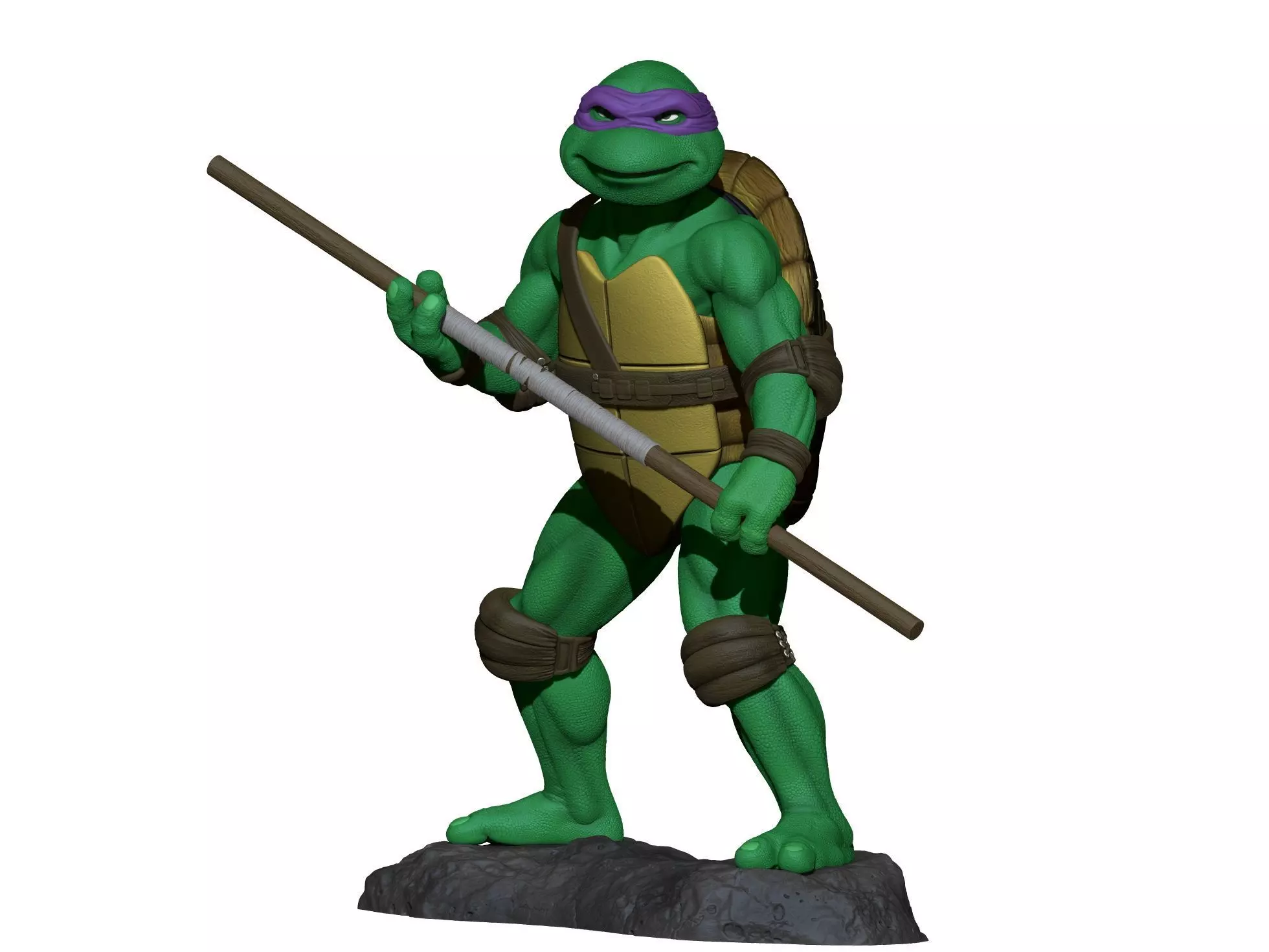 DONATELLO TMNT 1990 STL 3D print model_2