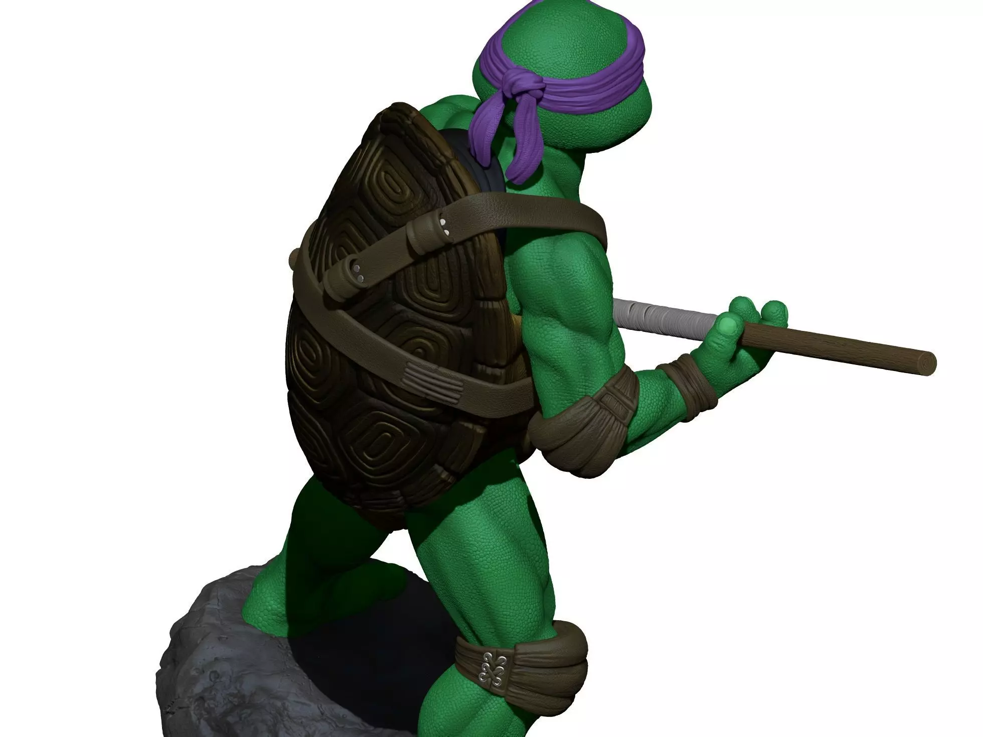 DONATELLO TMNT 1990 STL 3D print model_18