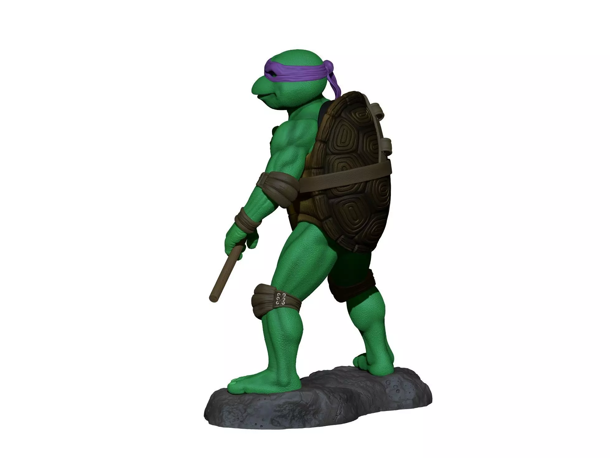 DONATELLO TMNT 1990 STL 3D print model_16