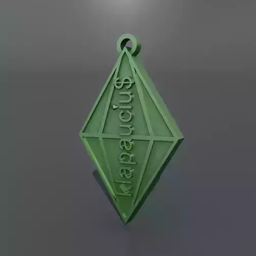 The Sims - Klapaucius cheat code keychain