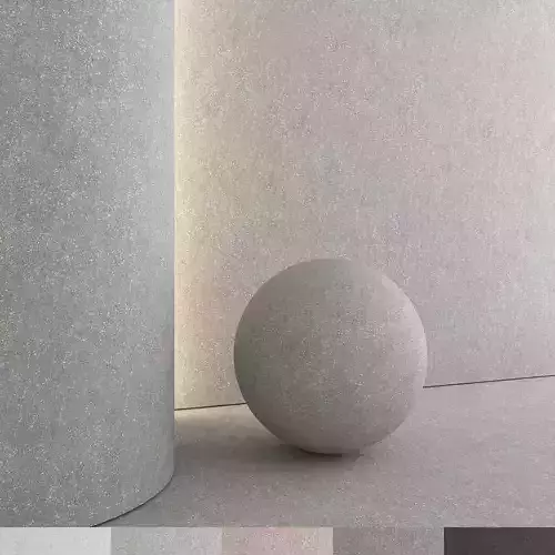 Polished concrete with crushed stone 13