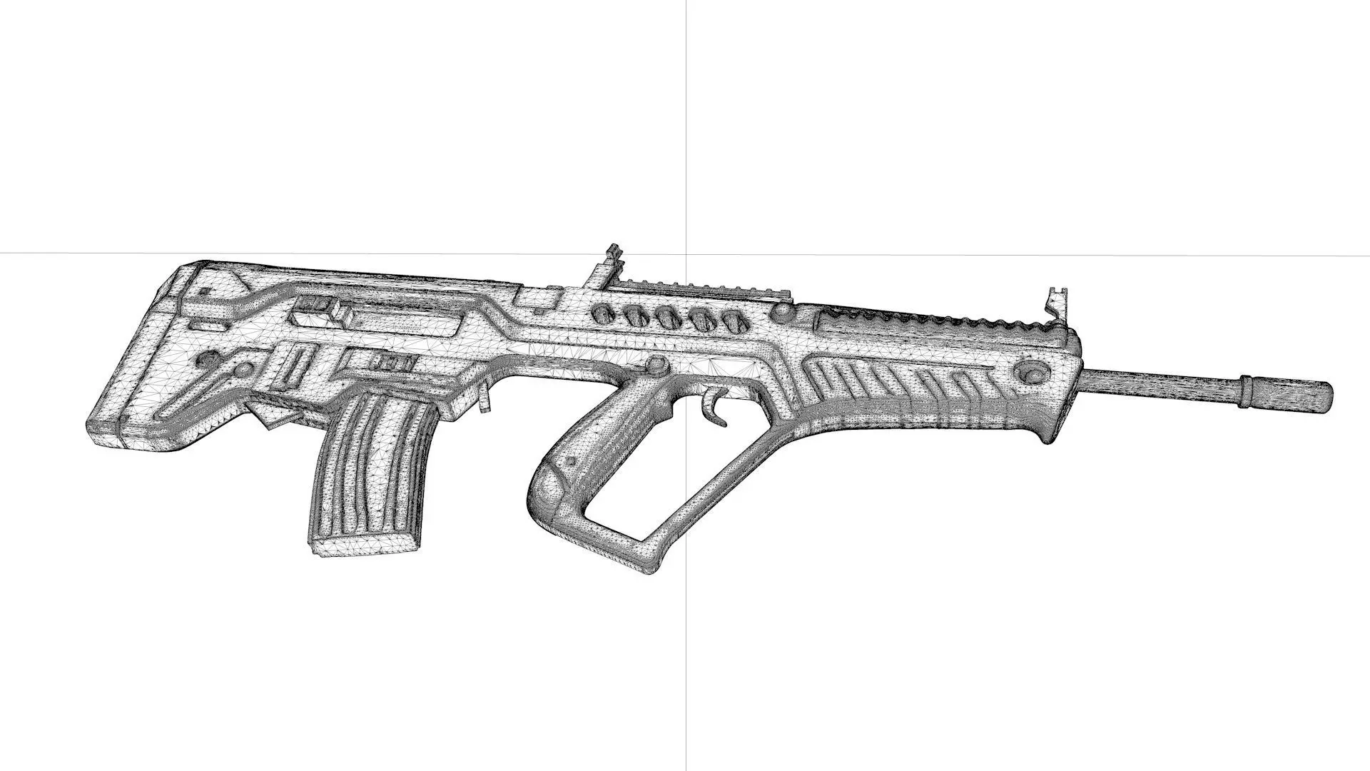 IMI Tavor TAR-21 3D model_5