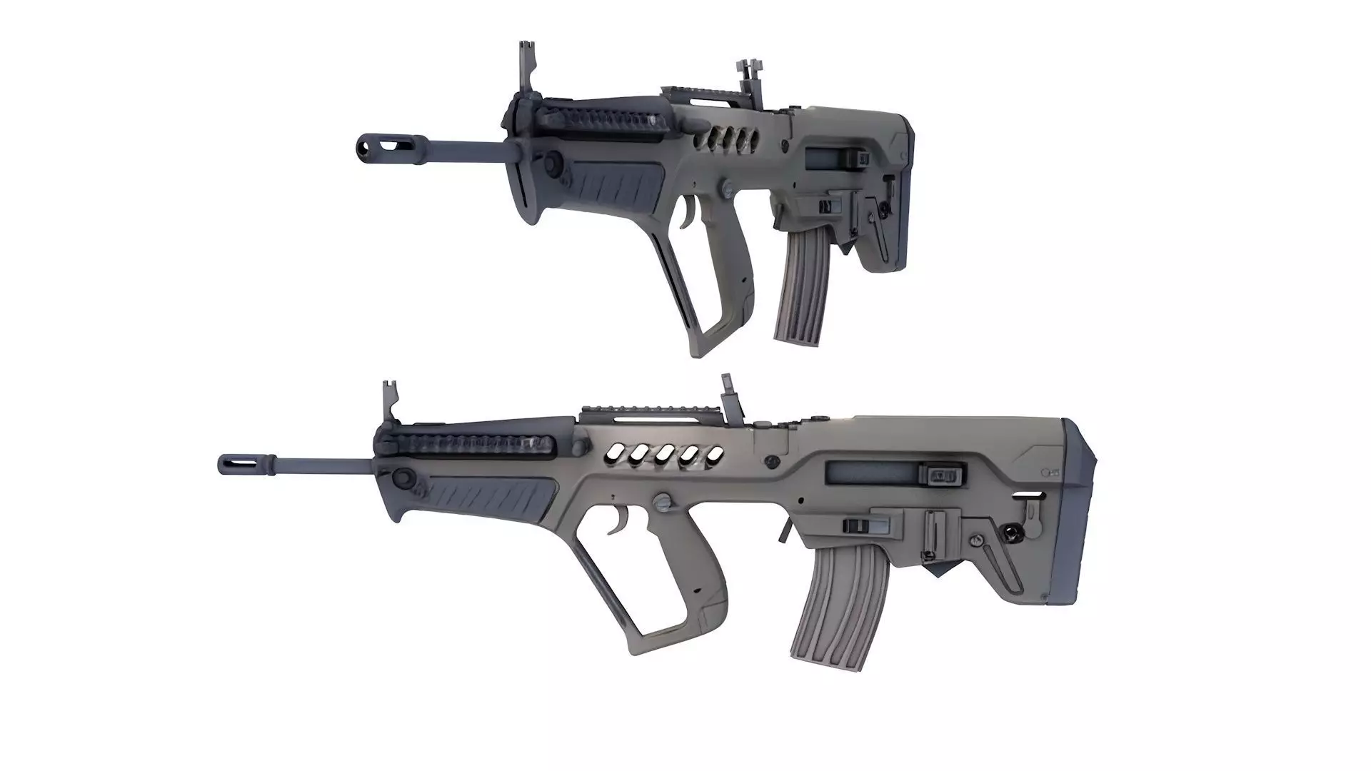 IMI Tavor TAR-21 3D model_0