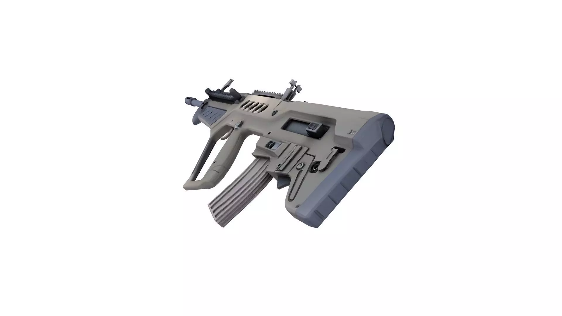 IMI Tavor TAR-21 3D model_1
