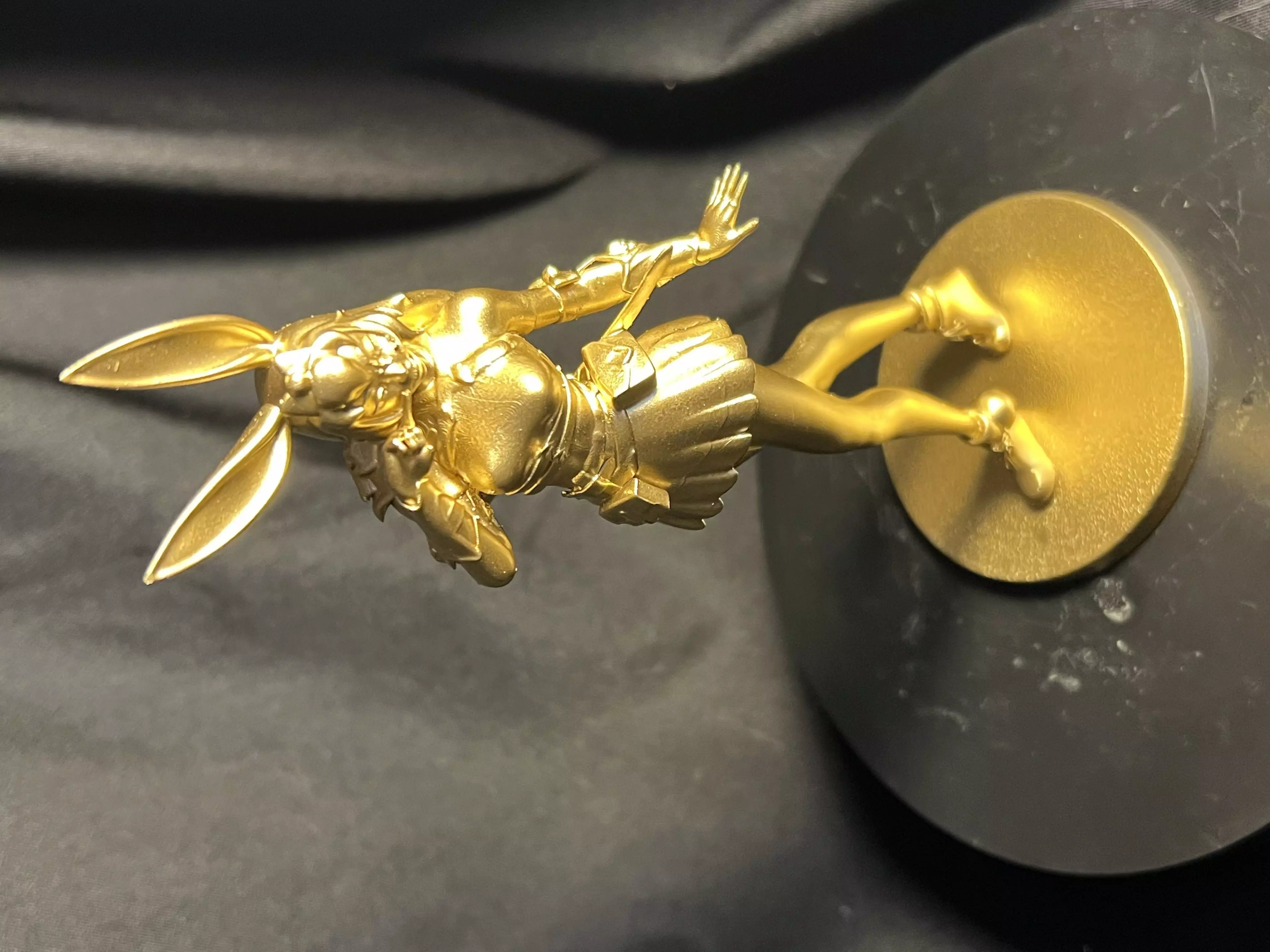 Cute Woman Rogue Wearing Rabbit Ears 3D print model_6