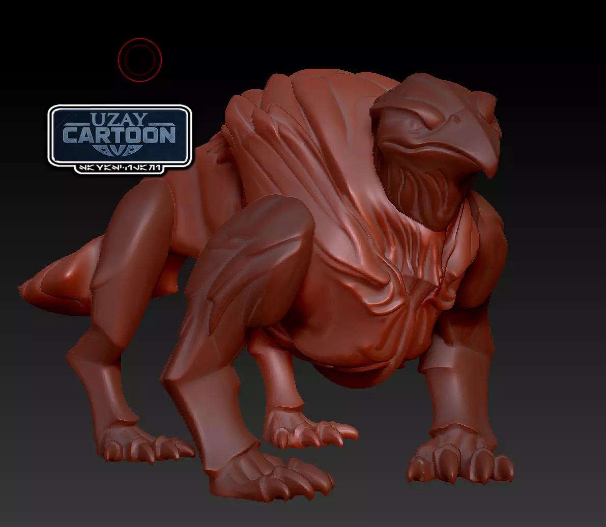 Star wars Clone wars articulated Mastiff phalone  3D print model_0