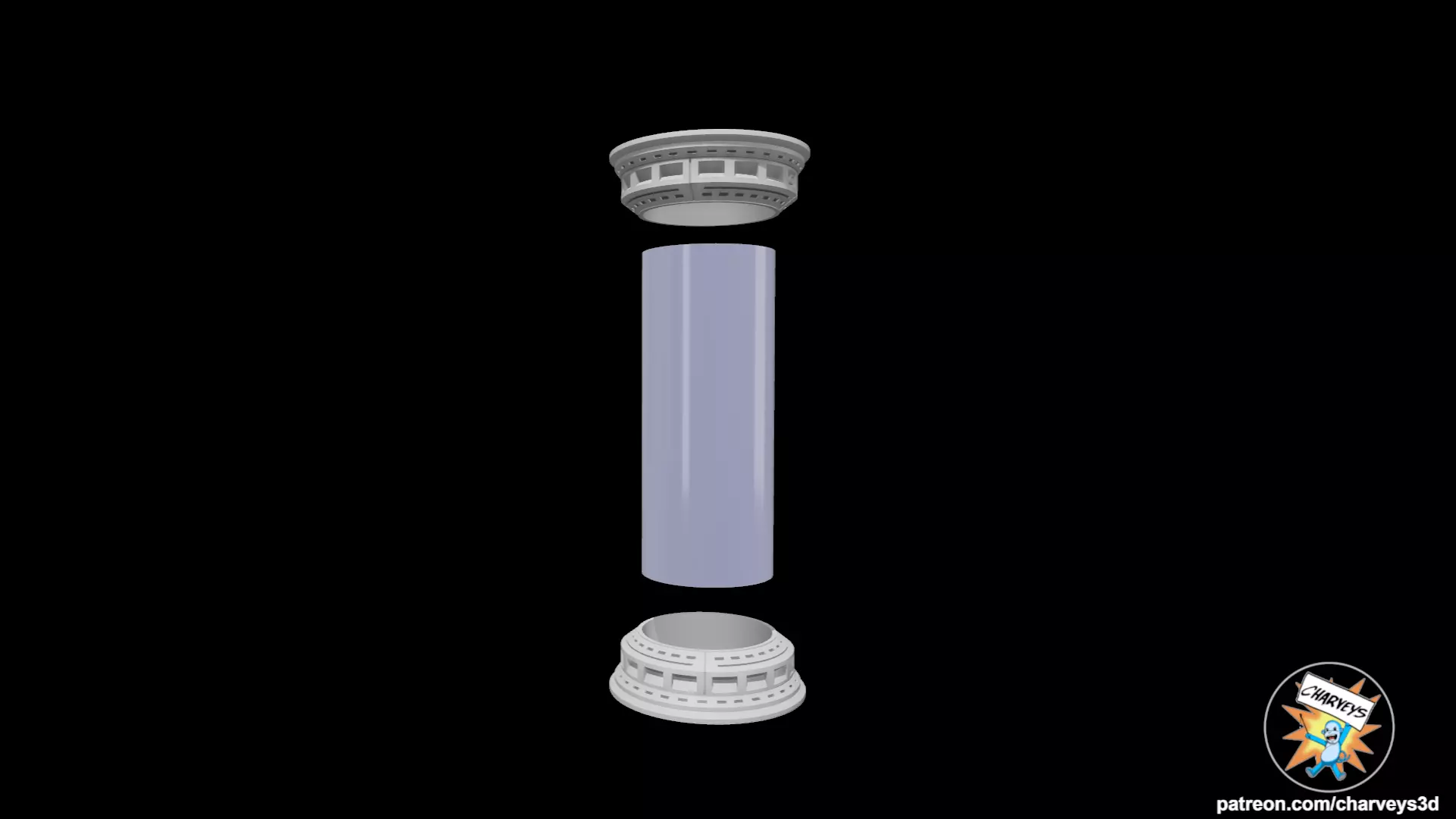 Star Wars Echo Base Medical Center for 4 and 6 inch figures 3D print model_6