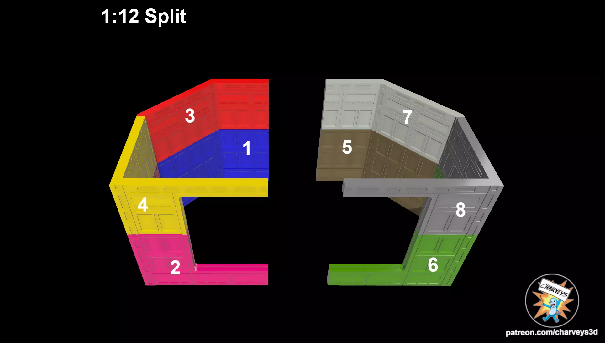 Star Wars Echo Base Medical Center for 4 and 6 inch figures 3D print model_9