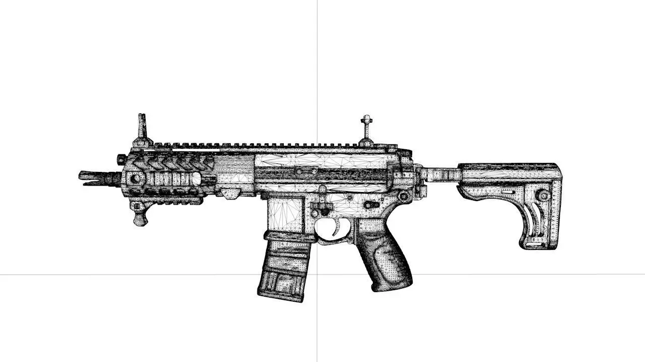 KNG-C5 rifle 3D model_5