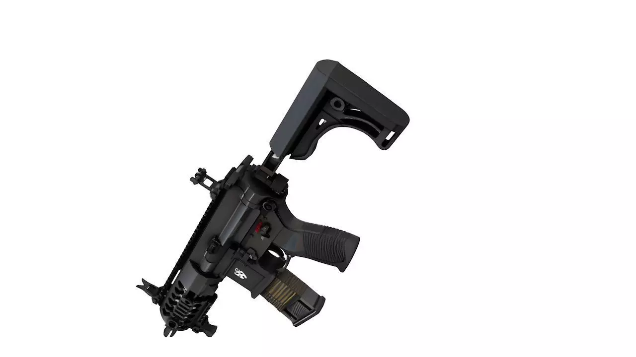 KNG-C5 rifle 3D model_2