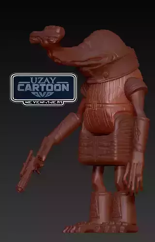 Star wars BOUNTY Hunters Clone wars  ONCA 3D print model 