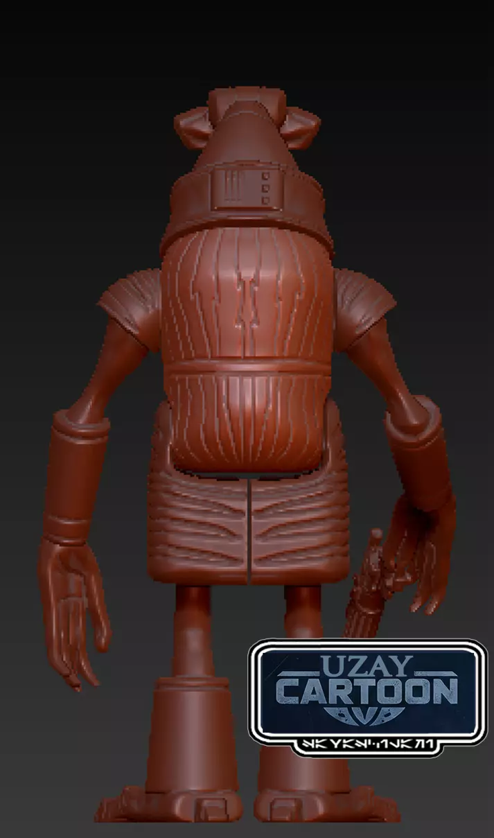 Star wars BOUNTY Hunters Clone wars  ONCA 3D print model  3D print model_2