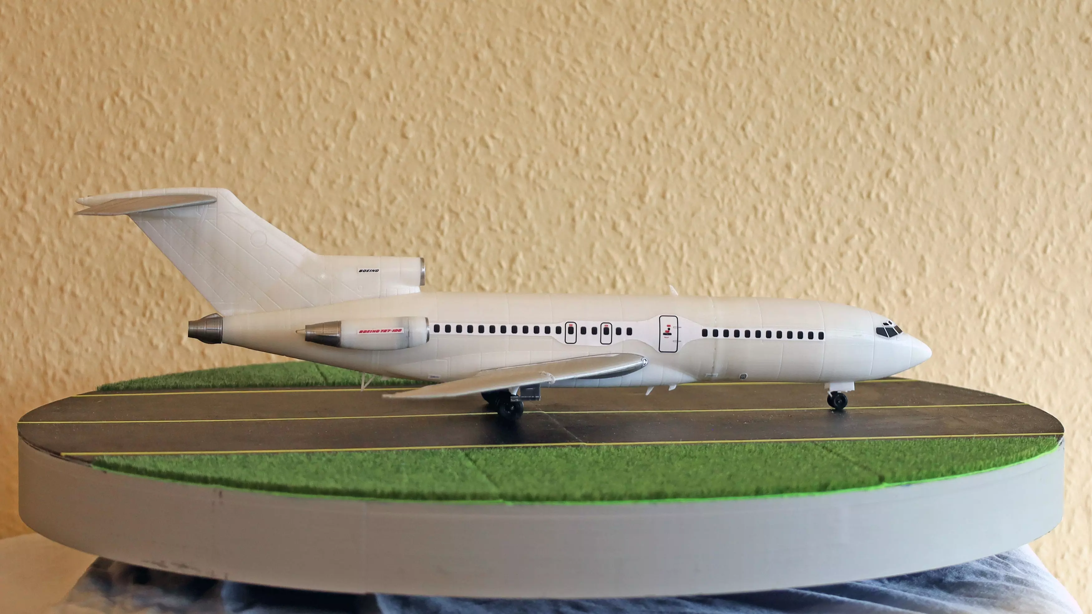 25101 Model kit Boeing 727-100 Down dm 3D print model_14
