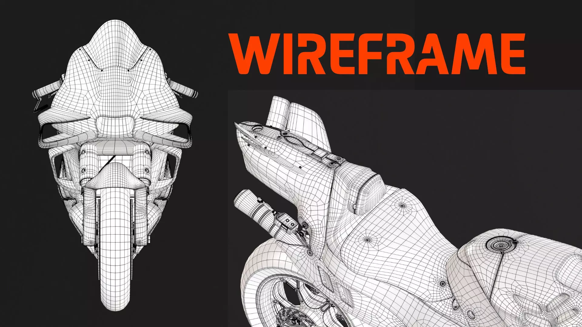 MotoGP Ducati GP25  Low-poly 3D model_10