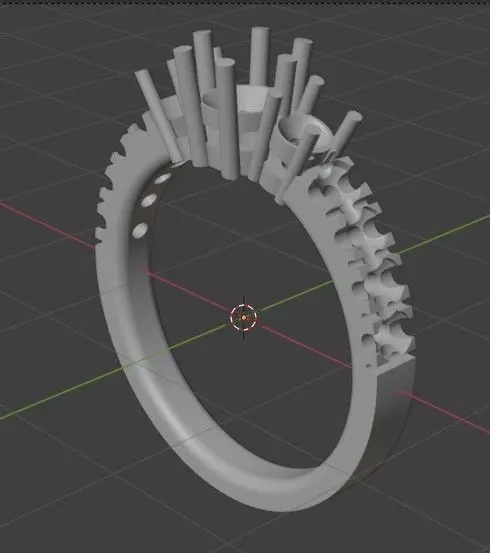 Anillo Free 3D model_2
