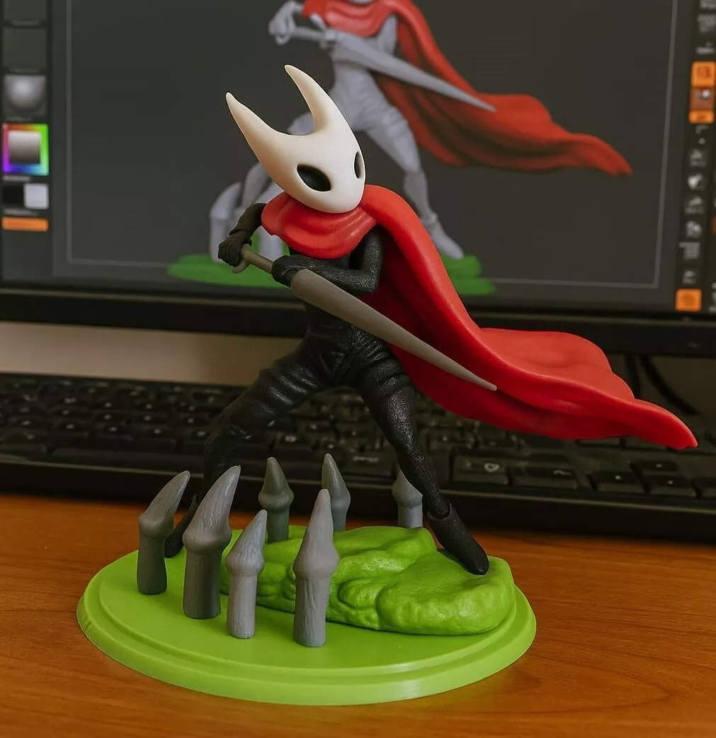 Hornet from Hollow Knight Silksong 3D print model
