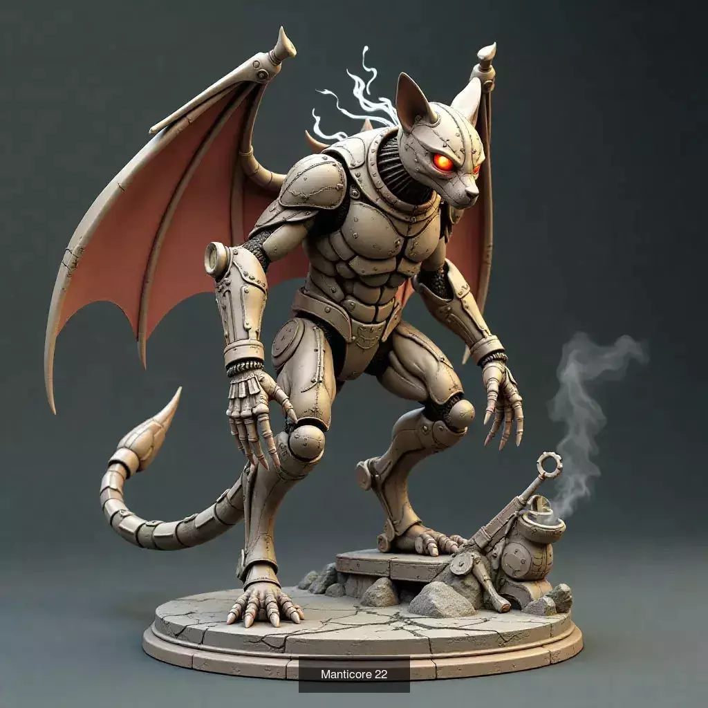 Manticore Collection 22 Modelos STL _18