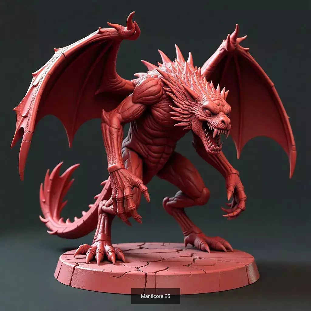 Manticore Collection 22 Modelos STL _15