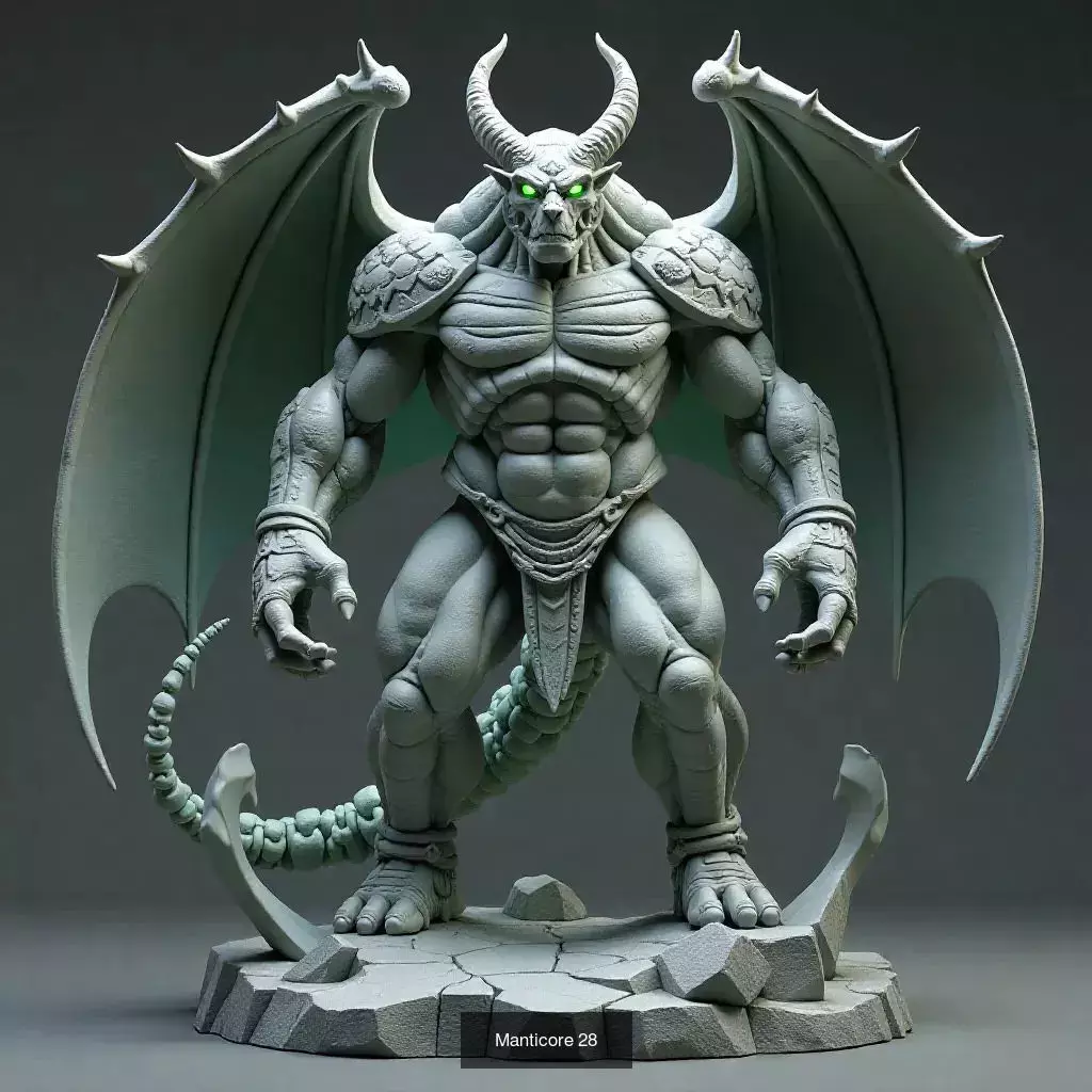 Manticore Collection 22 Modelos STL _12