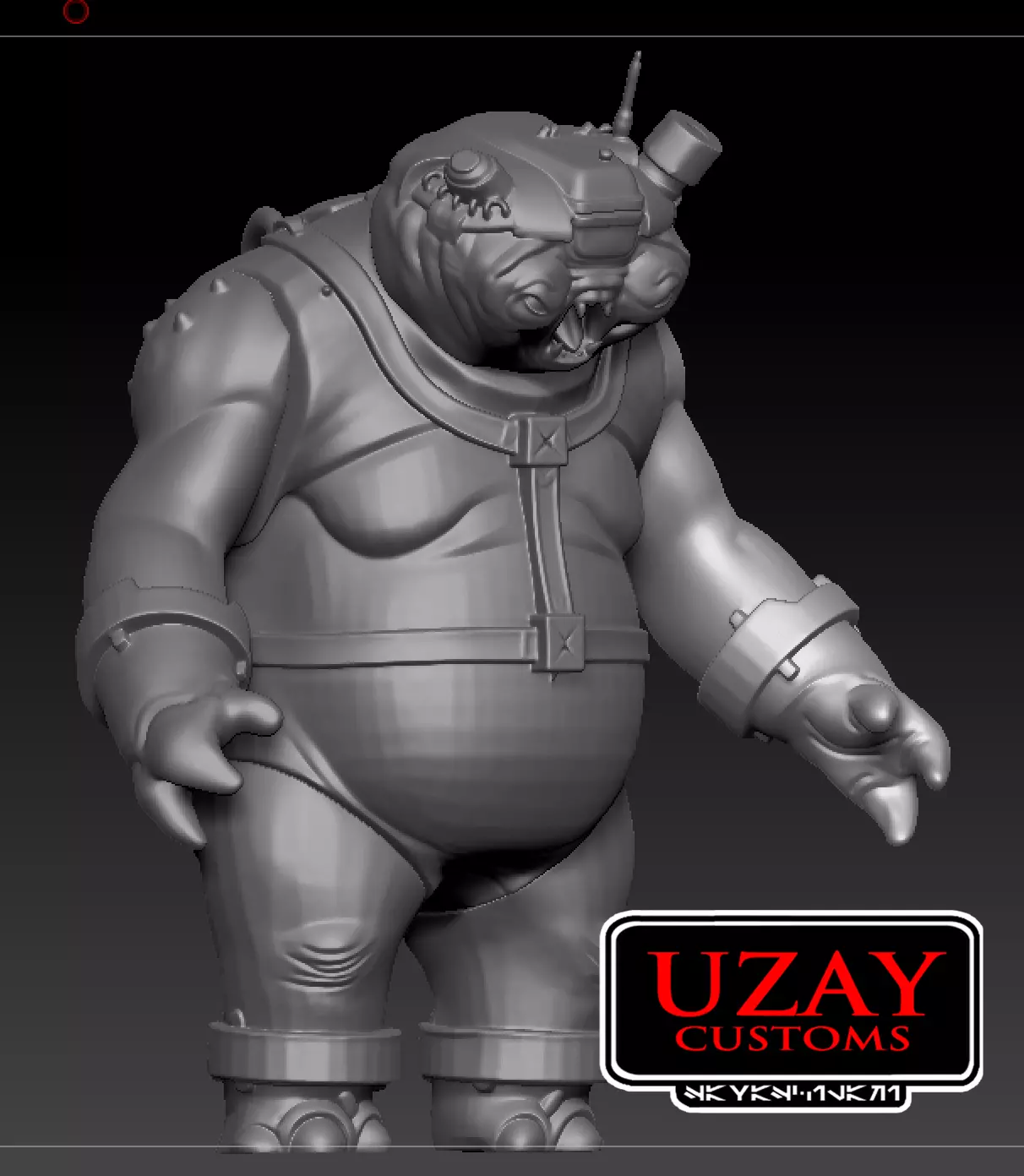 Star wars  articulated galaxy edge AYUU 3D print model_0