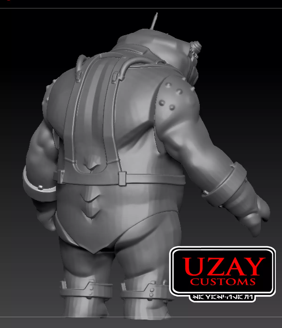 Star wars  articulated galaxy edge AYUU 3D print model_3