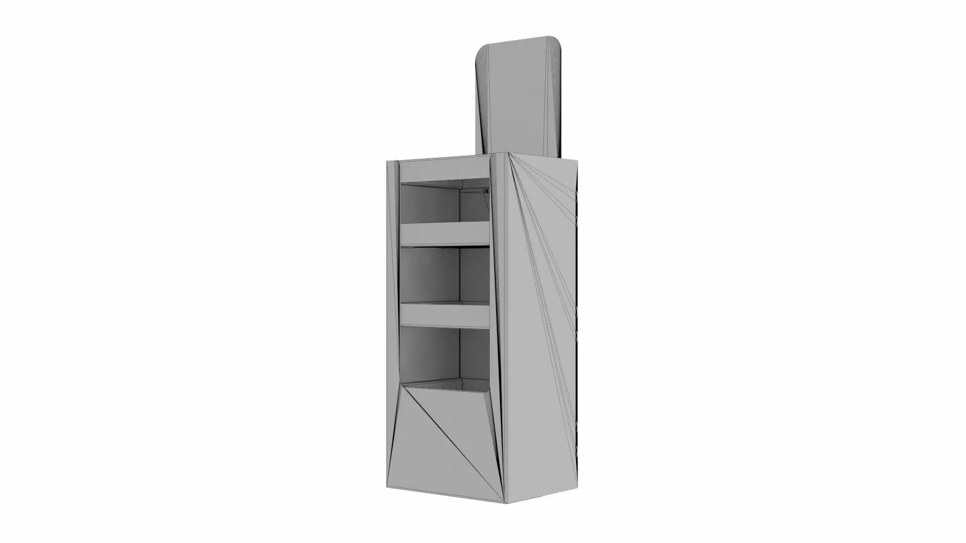 Point of Sale Cardboard Display Stand Texture_5