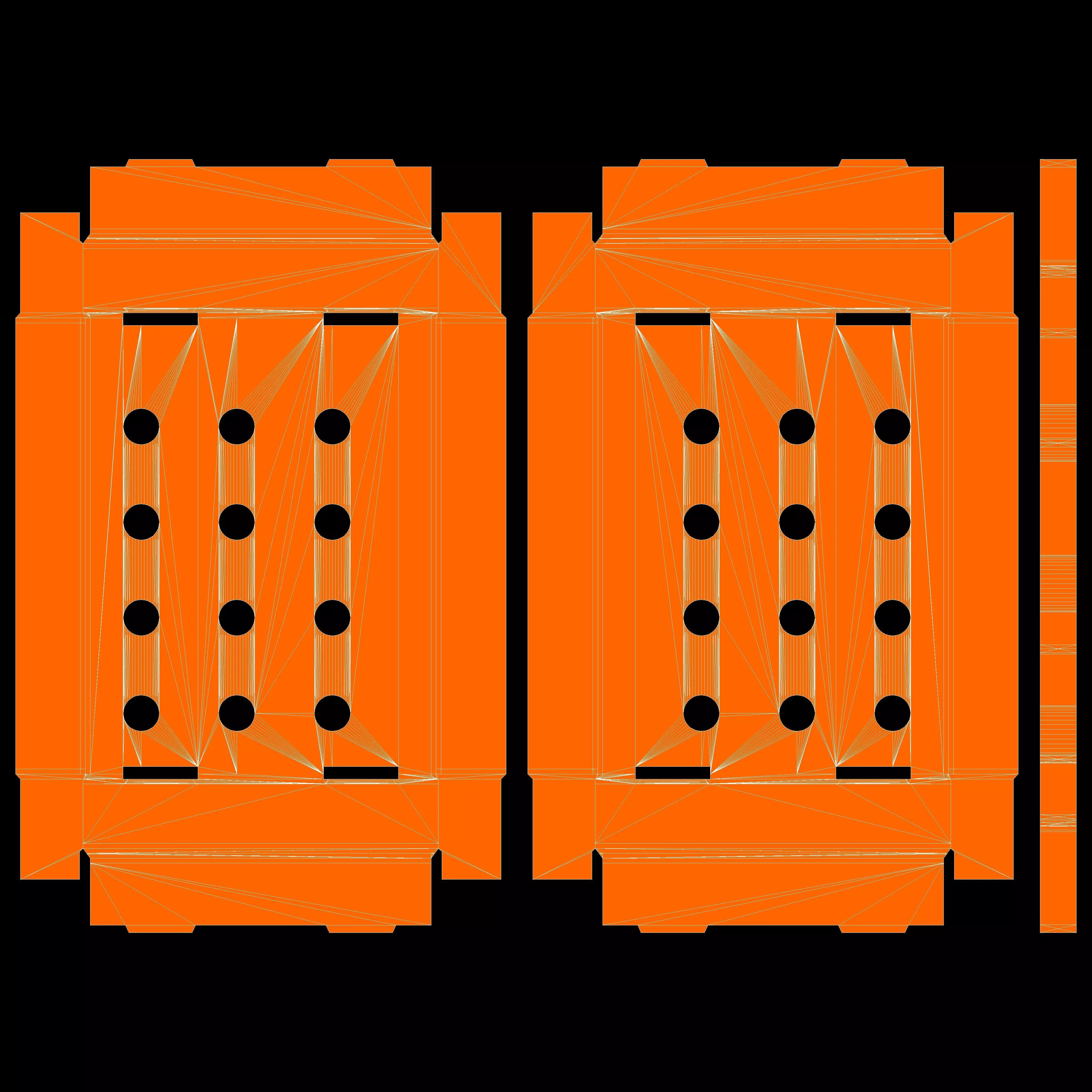 Point of Sale Cardboard Display Stand Texture_10