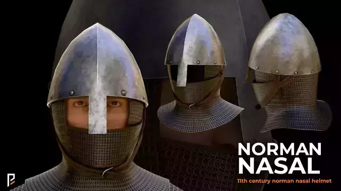 11th Century Norman Nasal Helmet- Medieval