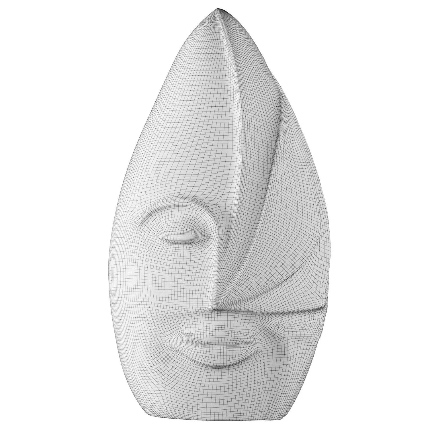 Abstract sculpture 3D model_5