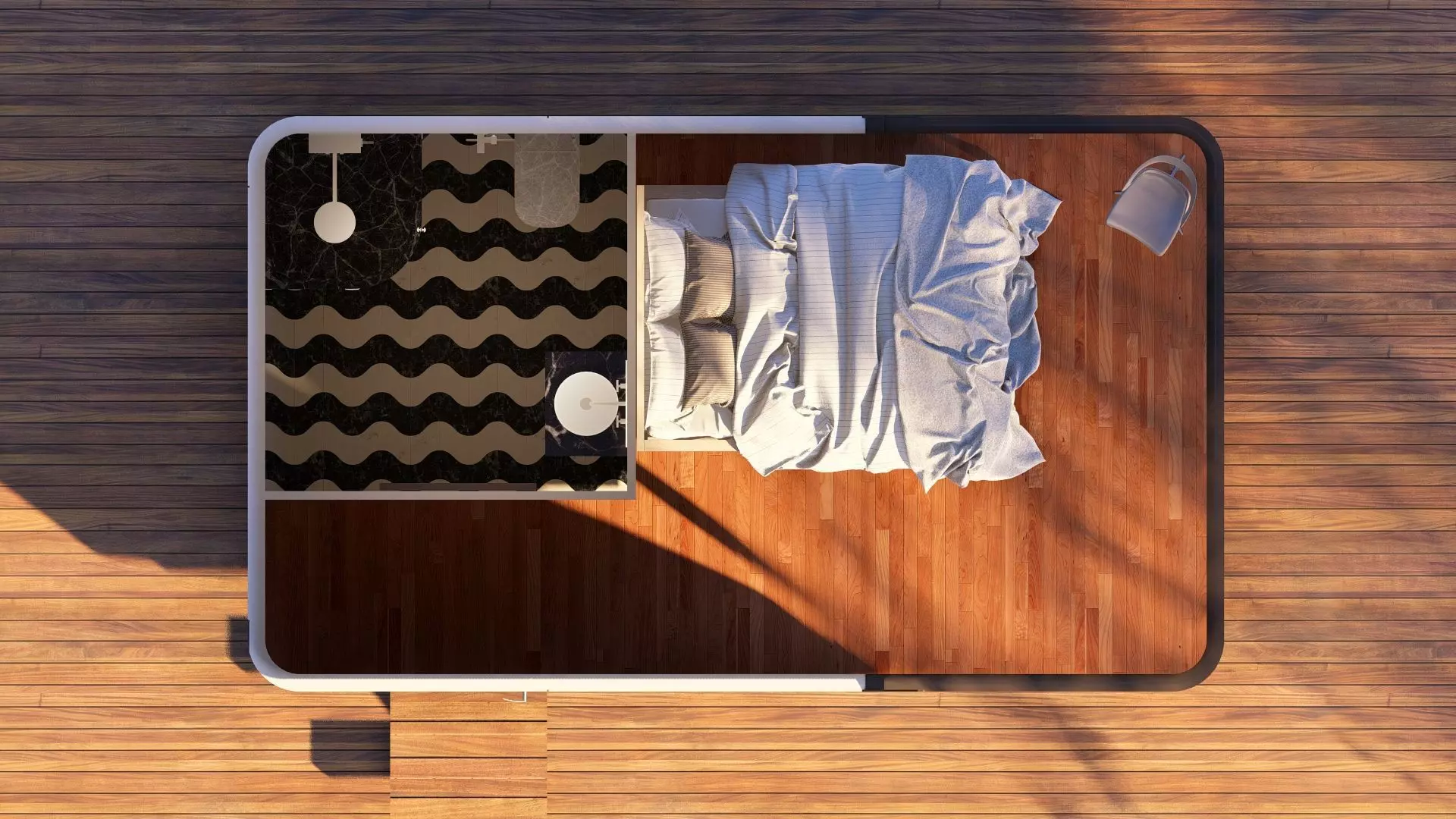 Capsule House X3 3D model_12