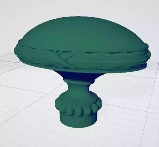 Manilla artistica en 3D para muebles