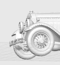 Retro Police Patrol 3D print model_28