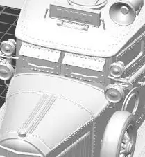 Retro Police Patrol 3D print model_31