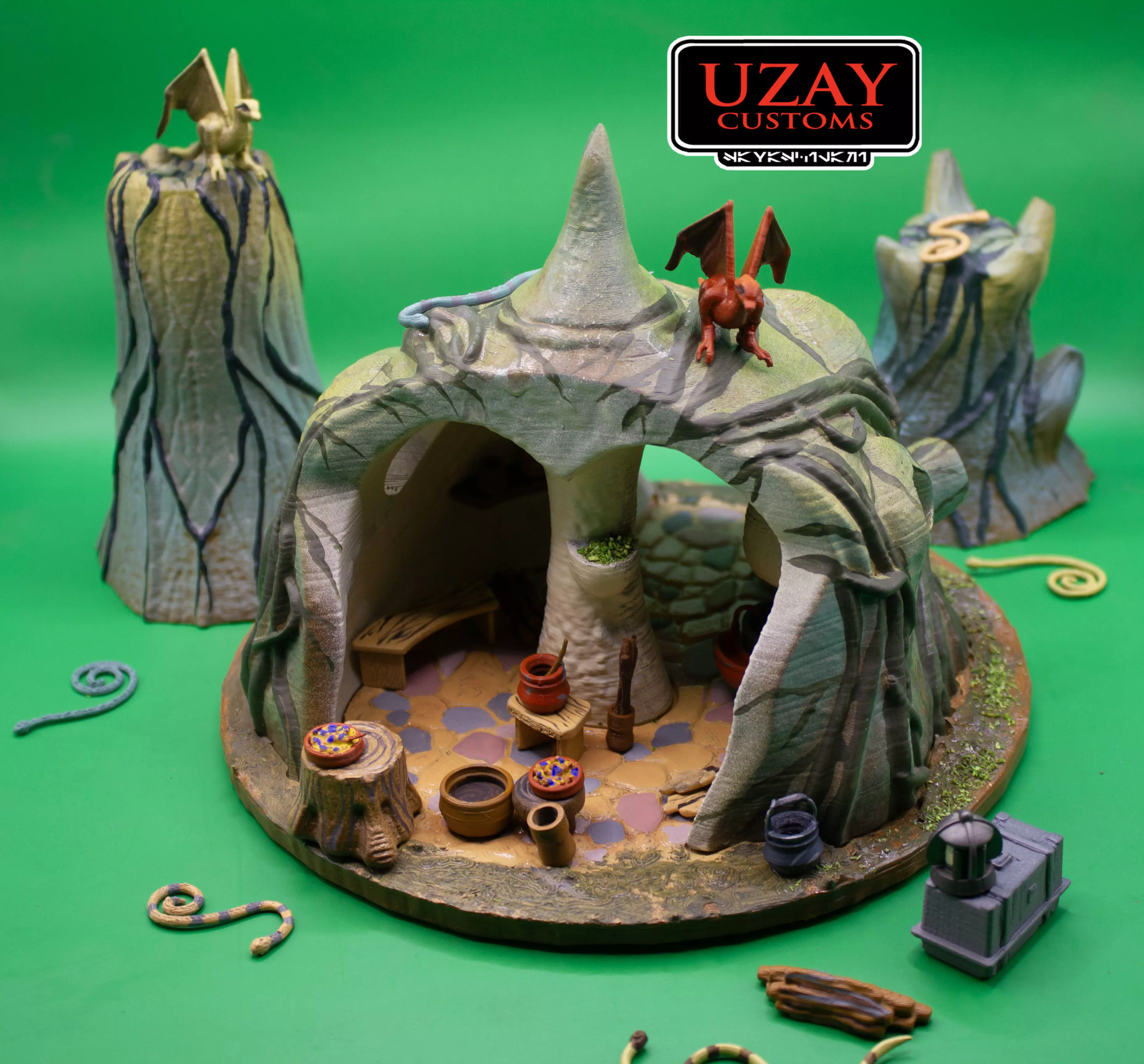Star Wars ESB Dagobah play set 2    3D print model_3